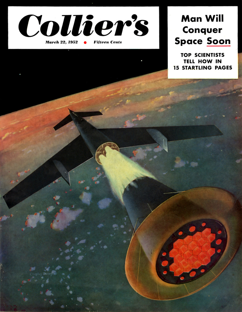 Illustration for article titled The Beautiful Art That Helped Inspire Space Travel